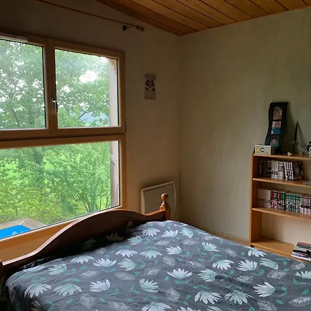 Villa Jolie Maison En Bois Avec Piscine Saint-Césaire-de-Gauzignan